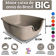 Caixa de Areia Gatos: Conforto e Limpeza! - imagem 1