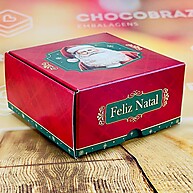 Caixa de Natal Noel: Embalagens para 4 Doces - imagem 1