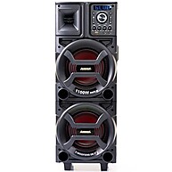 Caixa de Som Amplificada 1100W Amvox: Potência e Luz! - imagem 1