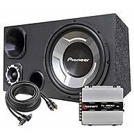 Caixa de Som Taramps 1500 Trio + Subwoofer Pioneer 12 Polegadas - imagem 1