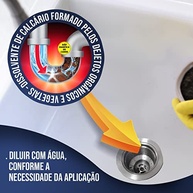 Desentop Max 250g - Kit 2 Unidades para Limpeza Profunda de Fossa, Caixa de Gordura e Encanamento - imagem 3