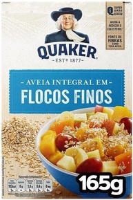 Aveia Em Flocos Finos Quaker Caixa 165G - imagem 1