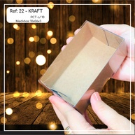 Caixa Kraft com Visor: Ideal para Doces! - imagem 1