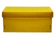 Caixa Organizadora Top Line Sapato 28x17x20cm - Amarela Dello | Armazenamento Prático e Resistente - imagem 3