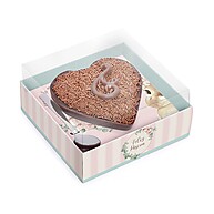 Caixa Meio Coração 250g Coelha Bella – 6 Unidades - imagem 1