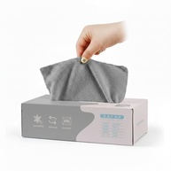 Kit 20 Panos de Microfibra 20x20cm com Caixa Dispenser | Alta Absorção, Lavável e Reutilizável - imagem 2