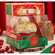 Caixa Mini Panetone Noel: Kit com 10 Unidades - imagem 1