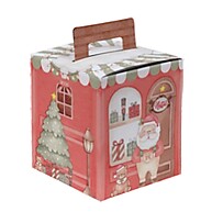 Caixa Panetone Vitrine de Natal 500g – 5 Unidades - imagem 1