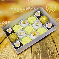Caixa para Doces com Visor: Elegância Essencial - imagem 1