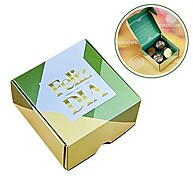 Caixa para Doces Feliz Dia: 8x8x4cm - imagem 1