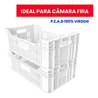 Caixa Plástica Hortifruti: Organize e Preserve! - imagem 1
