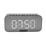 Relógio Despertador Digital G10: Caixa de Som Bluetooth 5.0, LED Espelhado e Rádio FM - imagem 1