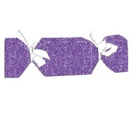 Caixa Surpresa Glitter Roxa: Doce Festa! - imagem 1