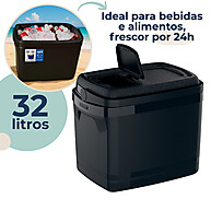 Caixa Térmica 32L Soprano: Mantenha Tudo Gelado! - imagem 1