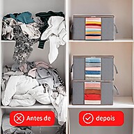 Organizador de Roupas: Kit de 2 a 10 Caixas! - imagem 1