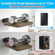 Prateleira Universal Aiweiwa para Caixas de Som Traseiras - Suporte de Parede Ajustável para Samsung, Sony, JBL e Mais - imagem 4