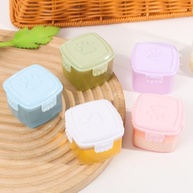 3 Caixas de Plástico 60ml - Mini Recipientes para Molhos e Temperos com Tampa Silicone - imagem 2