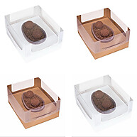 Caixas Páscoa Ajustáveis: 150/250/350g - imagem 1