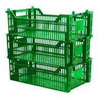 Caixas Plásticas Agrícolas: Kit 6 Peças Multiuso - imagem 1