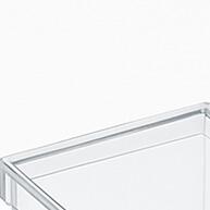 Caixinhas Acrílicas 5x5cm Transparente – Lembrancinhas Elegantes para Festas e Casamentos - imagem 1