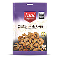 Caju Torrado Lual 50g: Sabor e Saúde! - imagem 1
