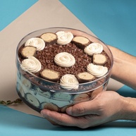 Cake Box Redonda 1500ml: Exiba Seus Bolos! - imagem 1