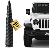 Antena Bullet 50 Cal Badass para Jeep Wrangler JK/JL & Gladiator - Upgrade com Estilo e Segurança - imagem 1