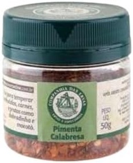Kit 3X: Pimenta Calabresa Companhia das Ervas 50g - imagem 1