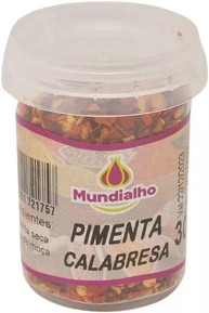 Pimenta Calabresa Pote Mundialho 30g - imagem 1