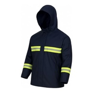Roupa Capa De Chuva Para Motoqueiro Motoboy Conjunto Jaqueta Calça Impermeável, Emborrachada, Reforçada Com Capuz - imagem 3