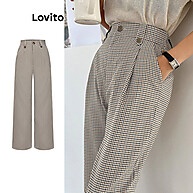 Calça Gingham Lovito: Estilo Casual e Moderno - imagem 1