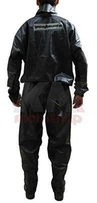 Capa de Chuva Motoqueiro Pantaneiro PVC Impermeável - Conjunto Blusa e Calça Unissex - imagem 4
