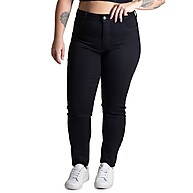 Calça Sarja Sawary Plus Size Cigarrete: Estilo e Conforto Perfeitos - imagem 1