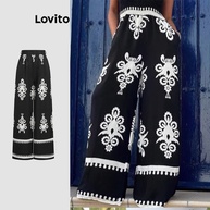 Calças Boho Tribais Lovito: Estilo e Conforto! - imagem 1