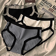 Calcinha Lovito: Conforto e Estilo Colorblock - imagem 1