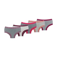 Calcinhas Algodão Juvenil: Kit 5 Coração 💖 - imagem 1