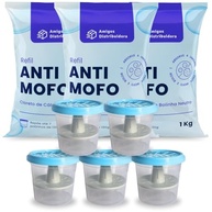 Cloreto de Cálcio Anti Mofo em Bolinhas 3kg + 5 Potes 130g GG - Proteção Total Contra Umidade e Fungos - imagem 2