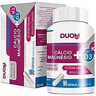 Cálcio Magnésio Duom com D3 e K2: Saúde Óssea em 90 Cápsulas - imagem 1