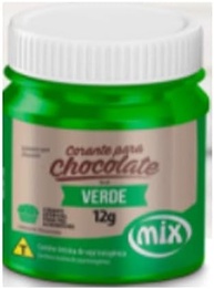 Corante Para Chocolate, Bombons, Trufas, Caldas, Kit 6 Potes Mix - imagem 1