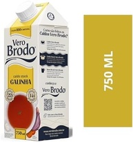 Caldo Stock de Galinha 750ml Vero Brodo - imagem 1