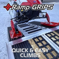 Caliber Rampa Grips 13204: Tração Superior para Motos de Neve | Kit 6 Peças - imagem 4
