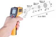 Termômetro Digital Culinário Laser: Precisão Profissional com Certificado de Calibração - imagem 5