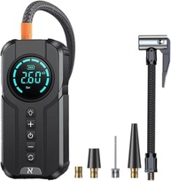 Bomba de Ar Elétrica Portátil 6000mAh: Calibrador Compressor Automotivo para Pneu de Carro, Moto, Bicicleta e Bola - imagem 2