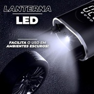 Calibrador Compressor de Pneu Digital Sem Fio: Potência e Precisão para Seu Veículo! - imagem 5