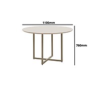 Sala de Jantar Completa: Mesa + 4 Cadeiras California - imagem 2
