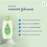 Colônia Johnson's Baby Lavanda: Frescor e Calma - imagem 2
