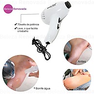Lixa Elétrica para Pés Mega Bell: Adeus Calos! - imagem 2