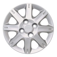 Calota Aro 13 Fiat Palio Economy/Uno Way 08 Prata - Fixação Parafuso Grid - imagem 1