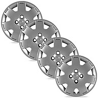 Calota VW Parati Prata Aro 14 Grid – Kit com 4 Unidades - imagem 1