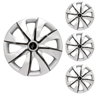 Jogo de Calotas Prime Silver Graphite Aro 13 Universal - Elitte Motors - imagem 1